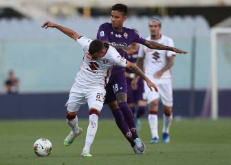Pulgar goleó a Medel en el duelo de chilenos en la Serie A