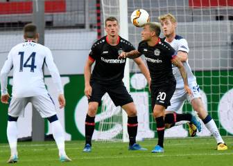 Aránguiz es figura y el Bayer da un gran paso en Europa League