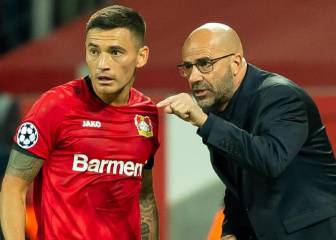El lamento del técnico del Bayer Leverkusen por Charles Aránguiz