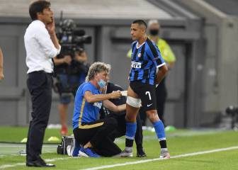 La lesión que sufrió Alexis Sánchez ante Bayer Leverkusen