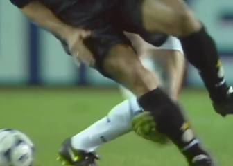 La brutal patada de Almeyda a Ronaldo en la final de la UEFA 98'