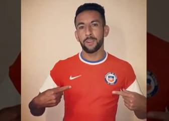 La bienvenida de Vidal e Isla a la nueva equipación de la Roja