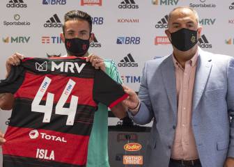 ¡Se acerca el debut!: Isla puso fecha para su estreno en Flamengo