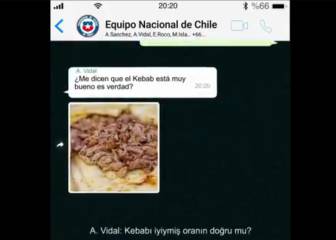 Sánchez, Vidal, Isla y Medel: así fue el 'chat' de la Roja tras la llegada de Sagal a Turquía