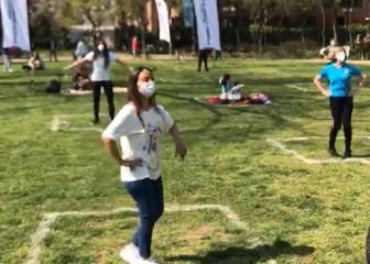 Con baile incluido: Matthei y Pérez realizaron actividad en Providencia