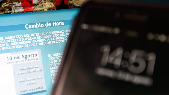 Cambio de hora en Chile: ¿se atrasa o se adelanta el reloj?