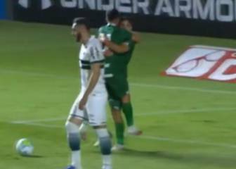 El primer gol de Ignacio Jara en el Brasileirao: ¡entró y anotó!