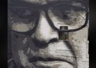 El espectacular mural para Bielsa antes del debut en Premier