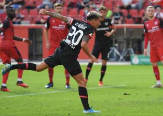 Aránguiz anotó en el gran debut del Bayer en la Copa de Alemania