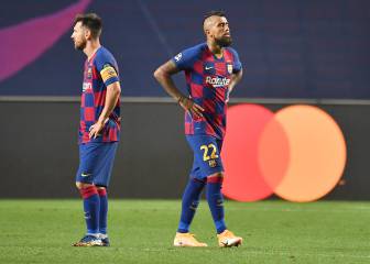 La despedida del Barça a Vidal