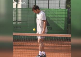 ¿Para la Roja? Así se divierte Garin en la previa del ATP de Hamburgo