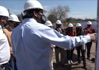 Así fue la visita de autoridades a la infraestructura de Santiago 2023