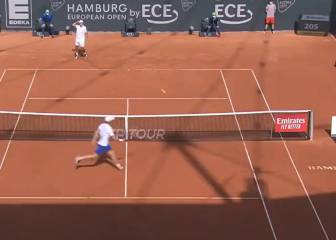 El impresionante punto que dejó Garin ante Hanfmann