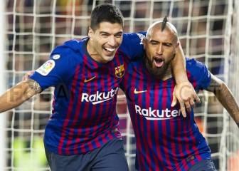 El emotivo mensaje de Vidal a Luis Suárez en redes sociales