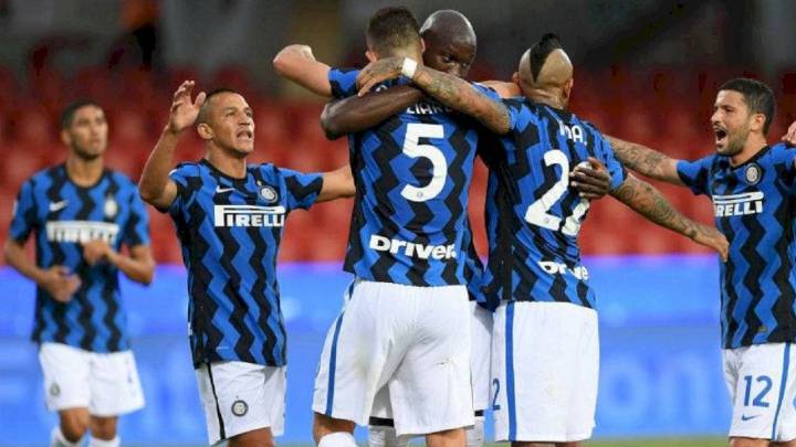 El Inter, con Sánchez y Vidal, golea al Benevento