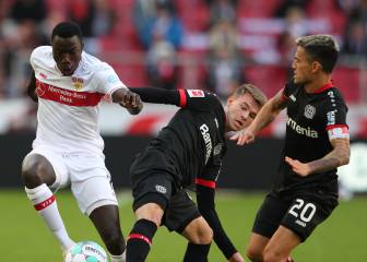 Leverkusen de Aránguiz extiende su negativa racha ante Stuttgart