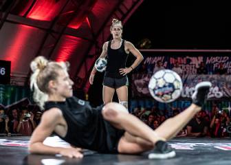 Dos chilenos buscan la final del mundial de fútbol freestyle