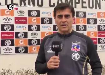 El primer mensaje de Quinteros a los hinchas de Colo Colo