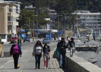 Curva y mapa de casos, contagios y muertes por región en Chile, hoy, 9 de octubre