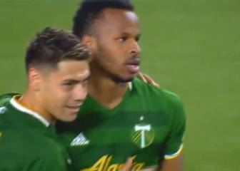 La gran asistencia de Felipe Mora en empate de Portland