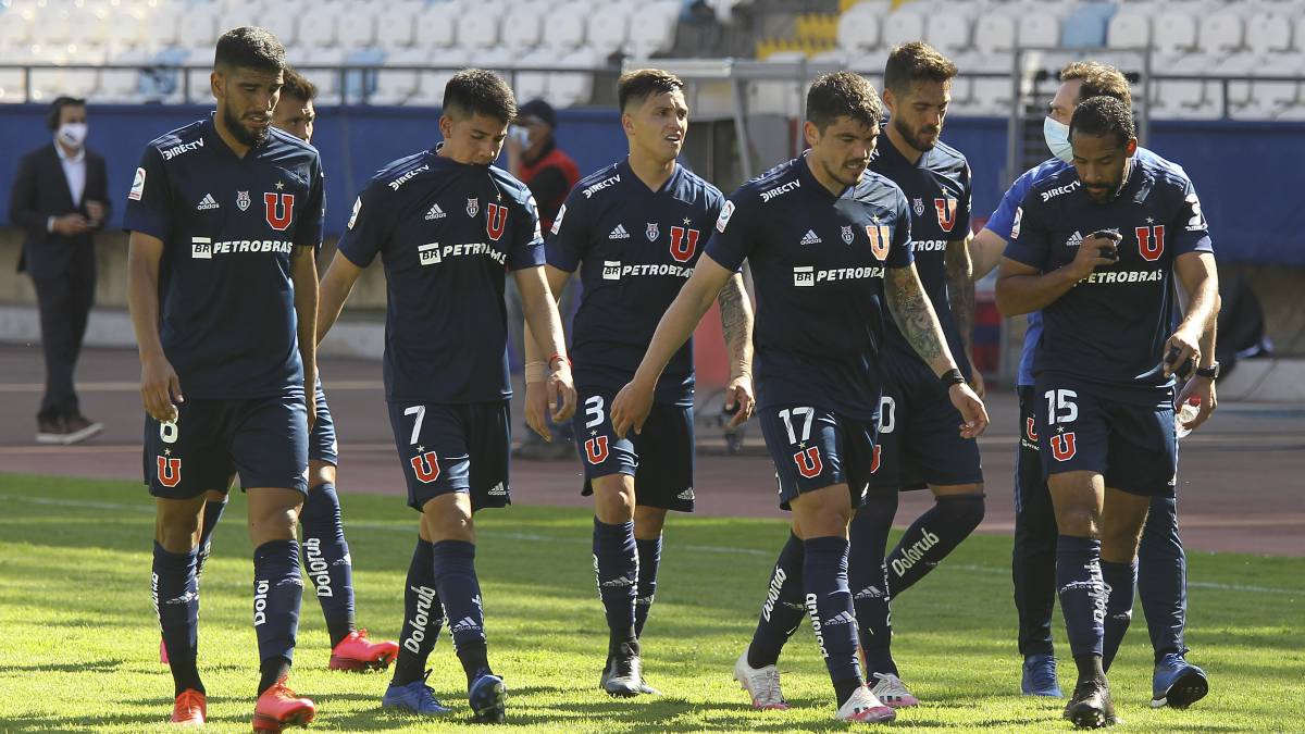 Posible formación de la U hoy contra Audax Italiano - AS Chile