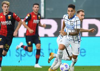 Genoa 0 - Inter de Milán 2: goles, resumen y resultado