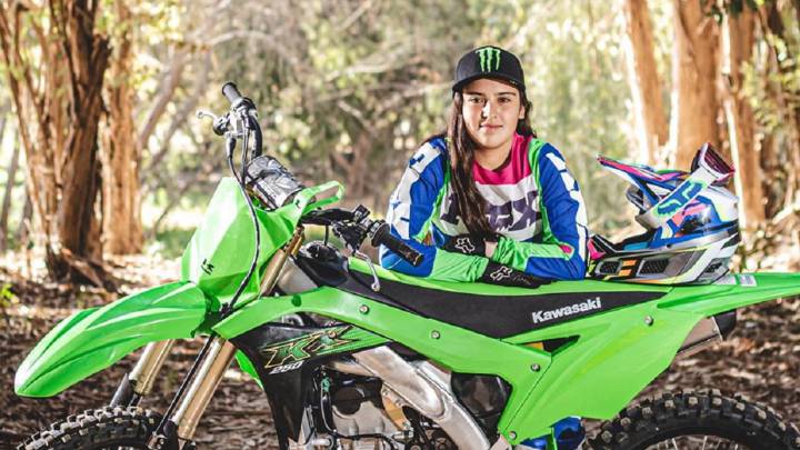 Las aspiraciones de la joven promesa del Motocross nacional