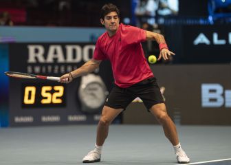 A Garín aún no le alcanza para Thiem y queda fuera en Viena