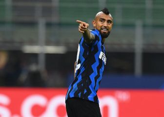 Inter y Vidal sufren y logran un agónico empate ante el Parma