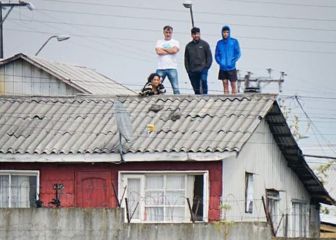 El impensado protagonista que tuvo la foto viral del regreso del fútbol femenino en Chile
