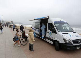 Curva y mapa de casos, contagios y muertes por región en Chile, hoy, 8 de noviembre