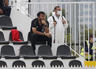 Quinteros pierde la cabeza y se va expulsado en el primer tiempo