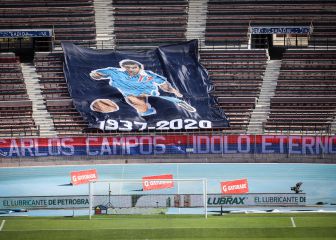 De la inédita camiseta a los lienzos: así homenajeó la U a Campos