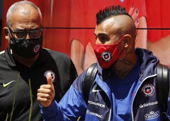 La Roja llegó a Caracas