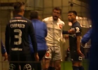 Así siguió en camarines la dura pelea de Espinoza y De Paul