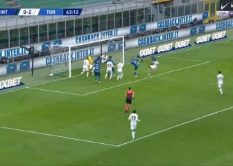 ¡Como un '9'! El gol de Alexis que le devuelve la alegría al Inter