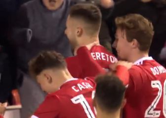 El gol con el que el chileno-inglés eliminó al Arsenal de la FA Cup en 2018