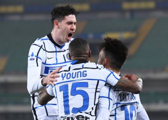 Inter gana con Vidal pero no le alcanza para ser líder