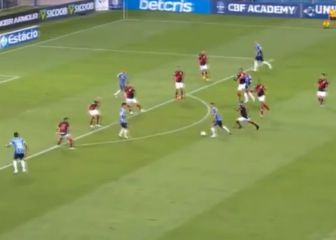 ¡Qué visión! La gran asistencia de Pinares en triunfo de Gremio