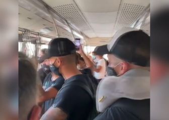 ¡Así celebró Defensa y Justicia su viaje de retorno a Argentina!
