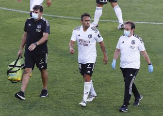 El dolor de Valdivia: jugó diez minutos y salió con molestias