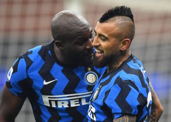 Vidal y Alexis sonríen en el clásico y acechan al Milan