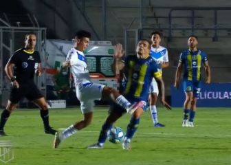 La dura falta de Galdames contra un ex Colo Colo que terminó en expulsión