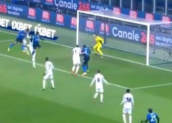 ¡Gigante!: el espectacular cabezazo de Vidal ante la Juve