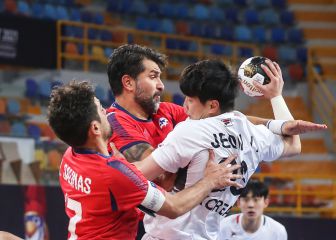 Chile aplasta a Corea para lograr su primer triunfo en el Mundial de Balonmano