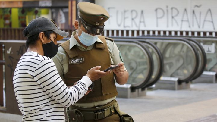 Cuarentena en Santiago de Chile: multas y permisos para poder salir en fase 2