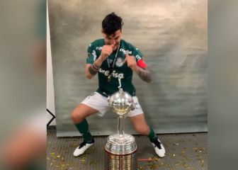 El baile viral del capitán y figura de Palmeiras