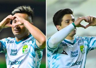 Tres golazos chilenos: Dávila y Meneses se lucieron en México