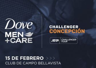 “DOVE MEN+CARE Challenger Concepción” trae el mejor tenis a Chile