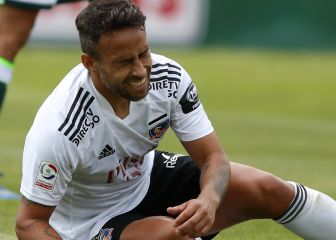 Valdivia sufre en Colo Colo